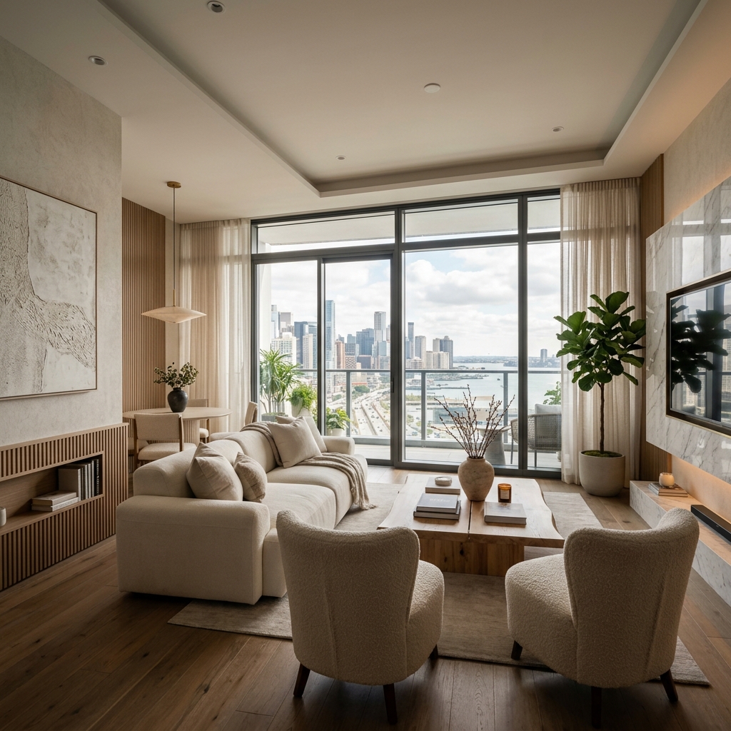 Home window film for living room comfort