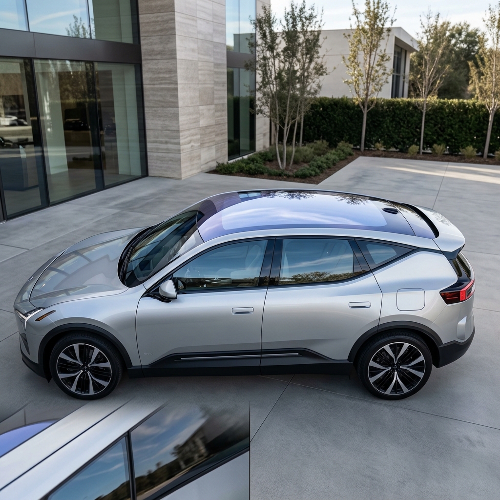 GLASSIFY SkyShield Blue SR-95 installed on panoramic glass roof