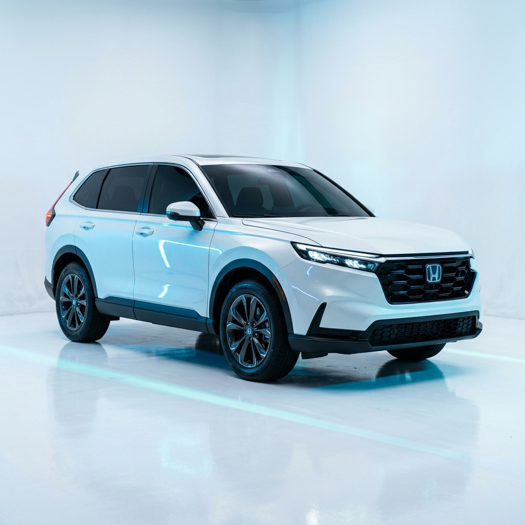 White SUV with Glassify CERAMIC CM-80 ceramic film